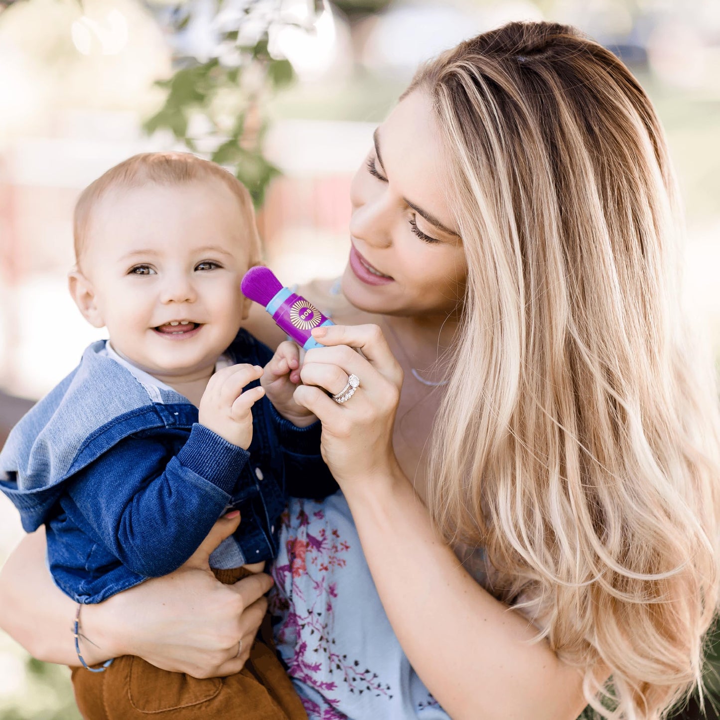 BOB KIDS SPF 30 Brush-On Mineral Sunscreen for Kids & Babies – Broad Spectrum, Water Resistant 80 Min, Fragrance-Free, Made in USA