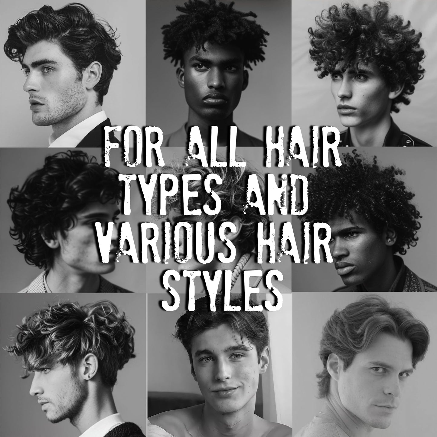 Tribal Chimp Hair Styling Clay 80g – Super Strong Hold Matte Finish for Men & Women, Non-Sticky Texture, Adds Volume & Thickness, Citrus Scent