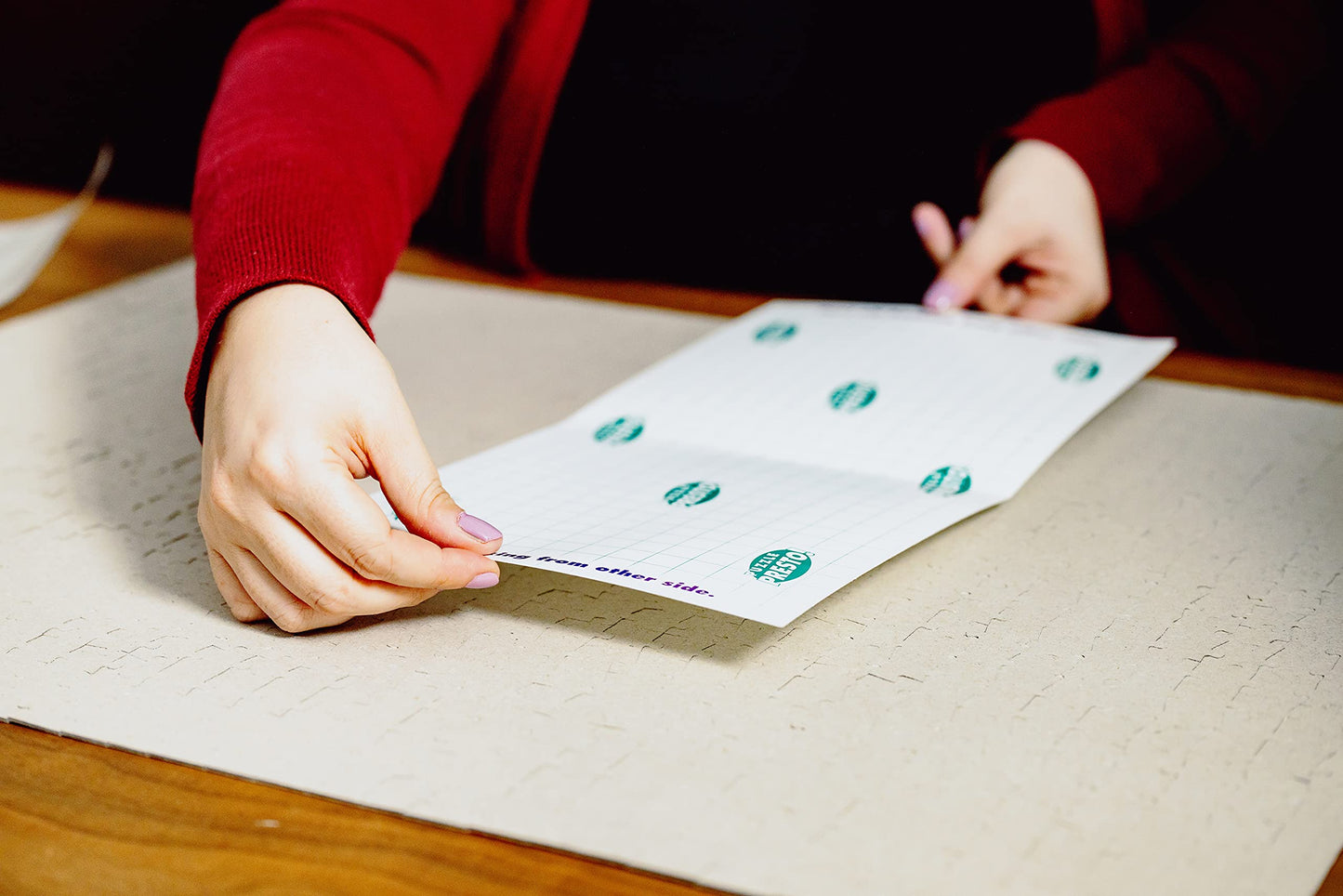 Puzzle Presto Peel & Stick Saver: The Original and Still the Best Way to Preserve Your Finished Puzzle! - 6 Adhesive Sheets and 2 Adhesive Hangers