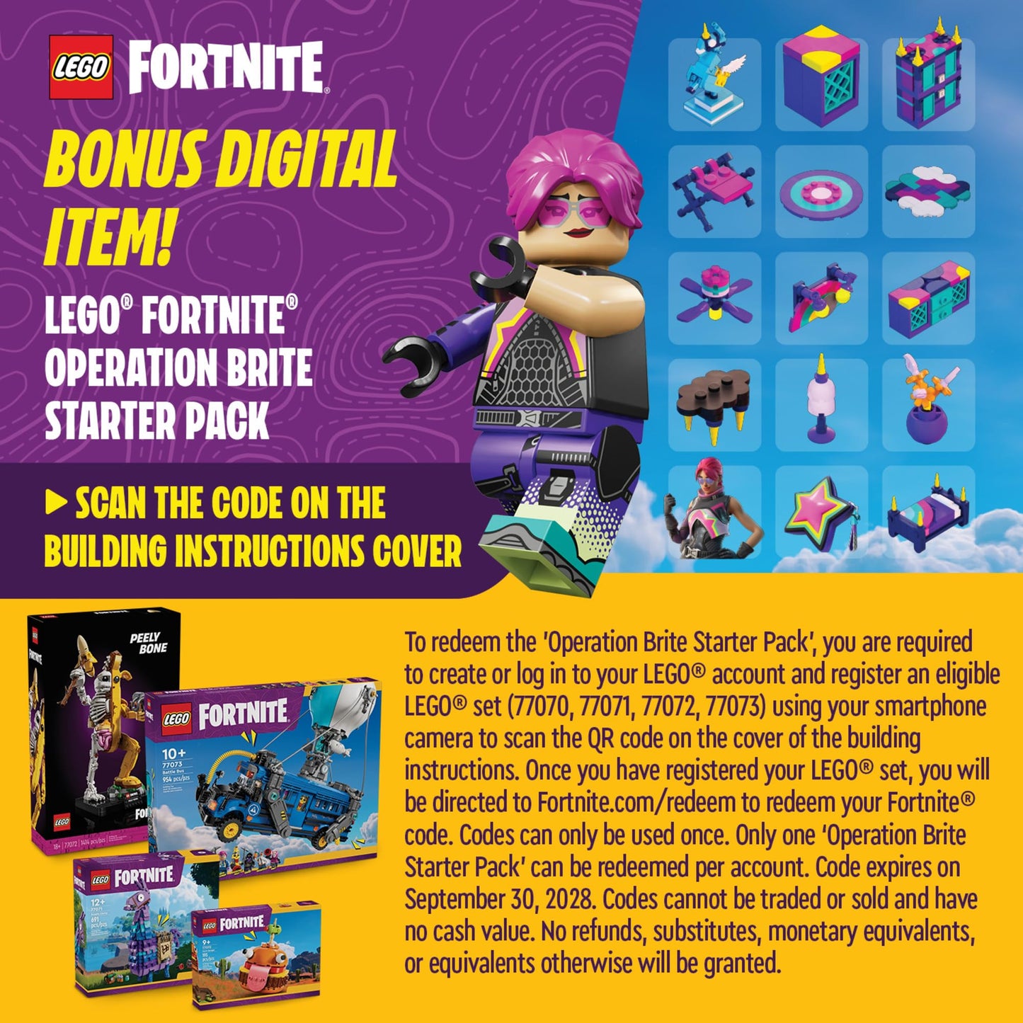 LEGO Fortnite Durrr Burger Building Set - Kids Toy for Gamers, Ages 9+ - Display Model, Collectible Fortnite Toy - Gift for Boys & Girls - 77070