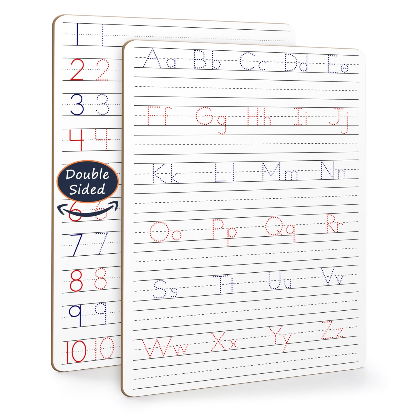Scribbledo Dry Erase Alphabet Tracing Board 9x12" – Write & Wipe Letter Practice for Kids Ages 3-5, Handwriting & Writing Skills