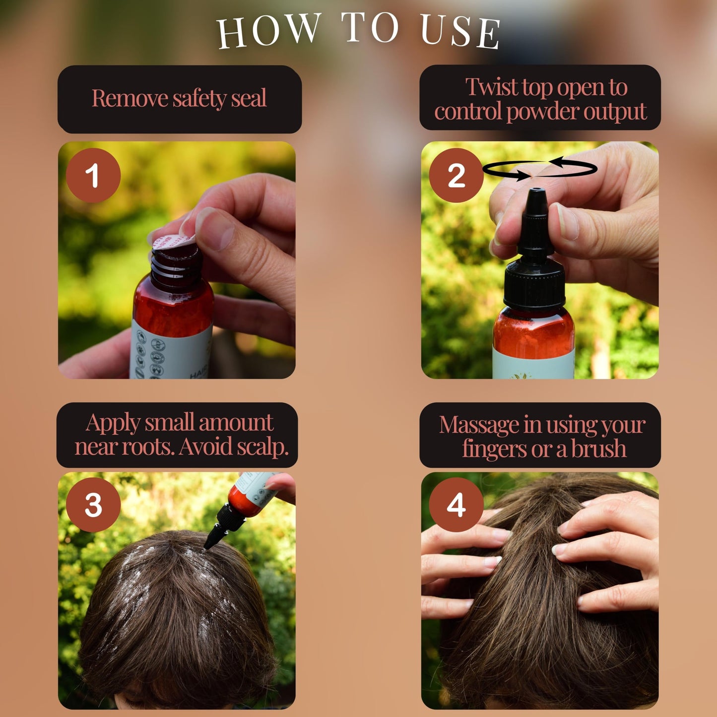 Dry Shampoo Volume Powder 1oz | Natural & Organic | Non-Aerosol | Talc & Corn Free | For Blonde & Dark Hair | Lavender Oil Scent | Made in USA