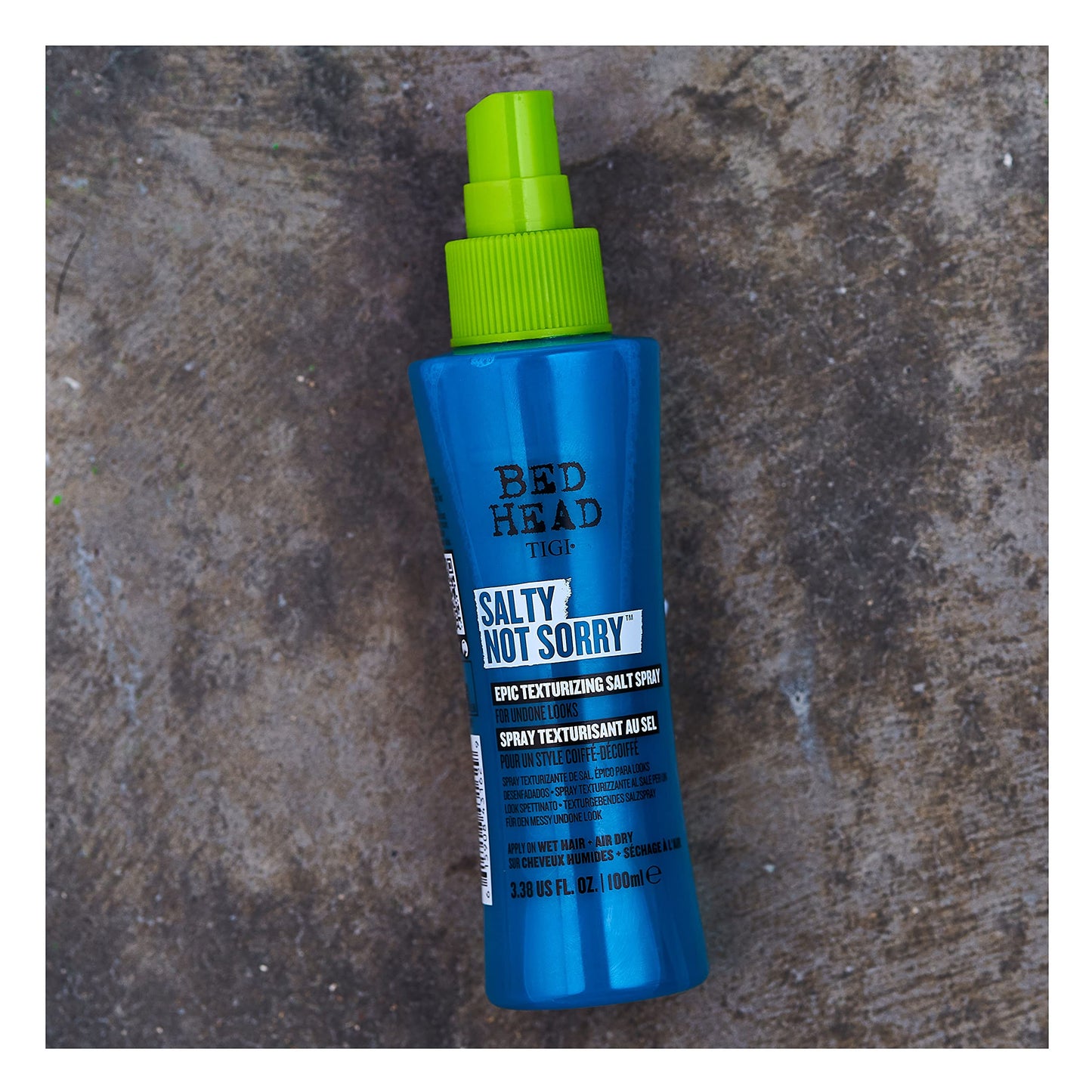 TIGI Bed Head Salty Not Sorry texturizing Salt Spray for Natural Undone Hairstyles 3.38 fl oz
