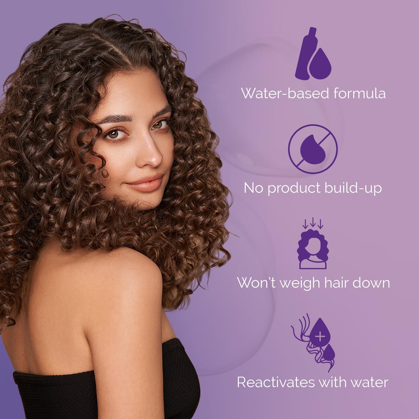 Curl Keeper Original Curl Defining Styler (8 Oz) | Anti-Frizz Lightweight Liquid Gel for All Weather | Defines Wavy & Curly Hair | Cream Alternative