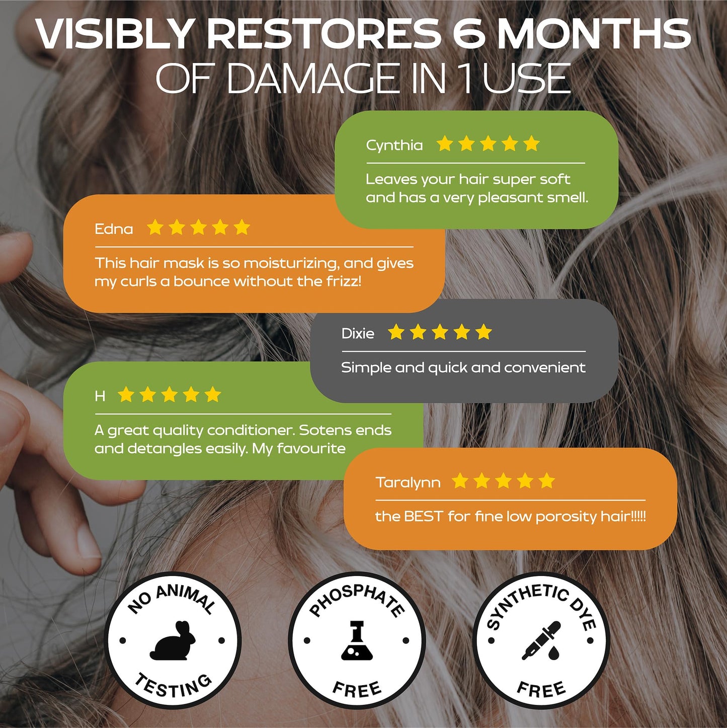 Keratin Hair Mask for Dry, Damaged & Long Hair – Deep Conditioning Protein Masque with Coconut, Jojoba & Avocado Oil – Hydrates, Repairs & Strengthens