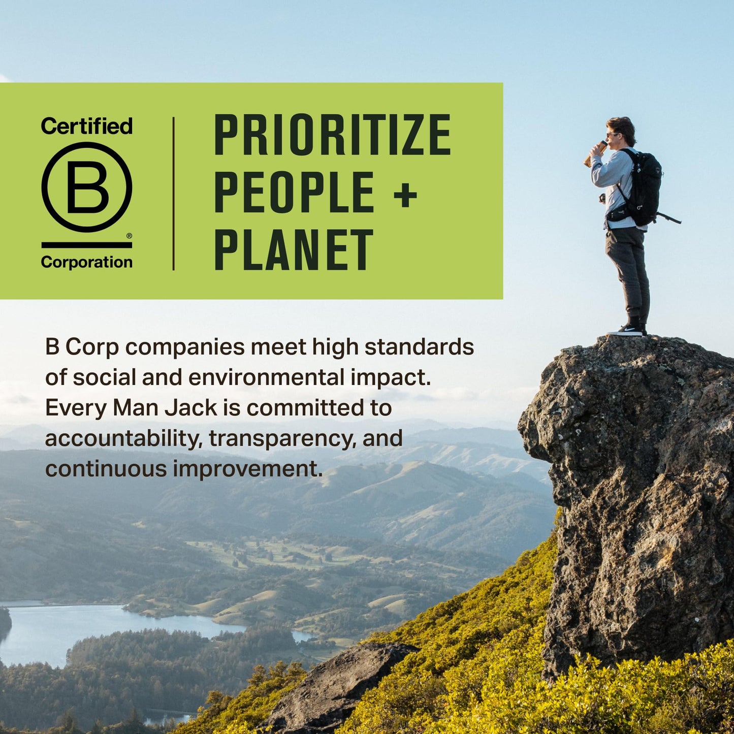 Every Man Jack Men’s Amber & Sandalwood Gift Set – Body Wash, 2-in-1 Shampoo, Deodorant & Face Wash with Clean Ingredients