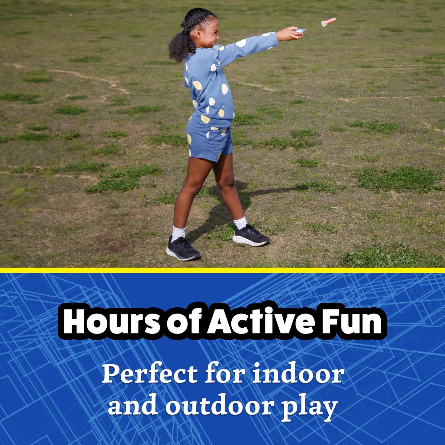 Stomp Rocket Squeeze Rocket 8-Player Party Pack – 8 Launchers, 40 Foam Rockets, STEM Outdoor Toy for Kids Ages 4+, Fun Backyard Gift