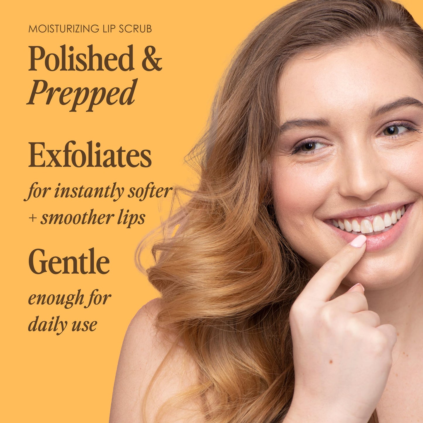 Grande Cosmetics GrandeBUFF Moisturizing Lip Scrub with Mango Butter & Shea Butter - for Smoother, Softer-Looking Lips (0.53 fl oz)