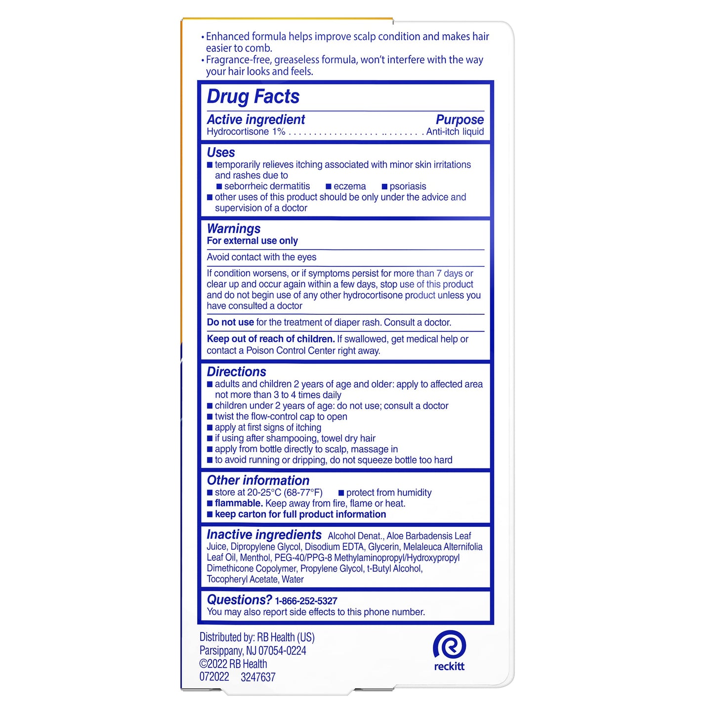 Scalpicin Max Strength Scalp Itch Treatment, 1.5 oz.