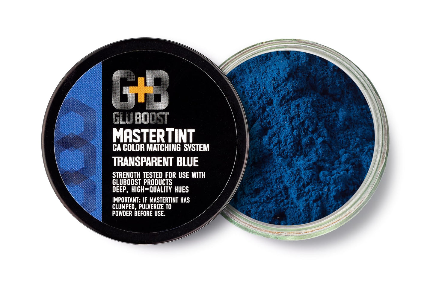 GluBoost MasterTint Jar - Blue | Long-Lasting Color Additive for Perfect Color Matching | Works with MasterGlu & Fill n’ Finish Pro | No Solvent Needed