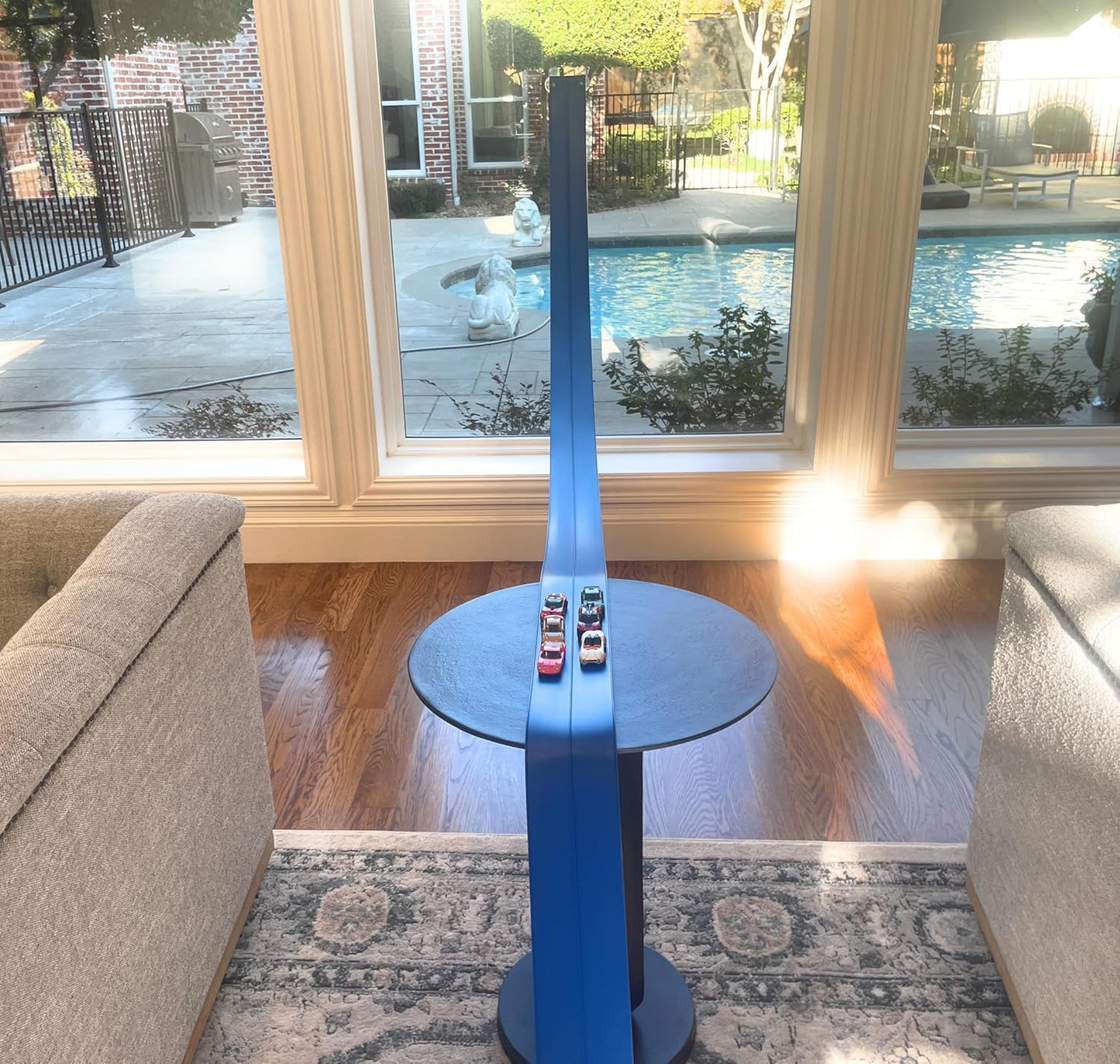 FlexTrack 5000 Flexible Race Car Track for Kids – 15ft Roll-Up Racetrack with Suction Cups, Compatible with Hot Wheels & 1:64 Cars