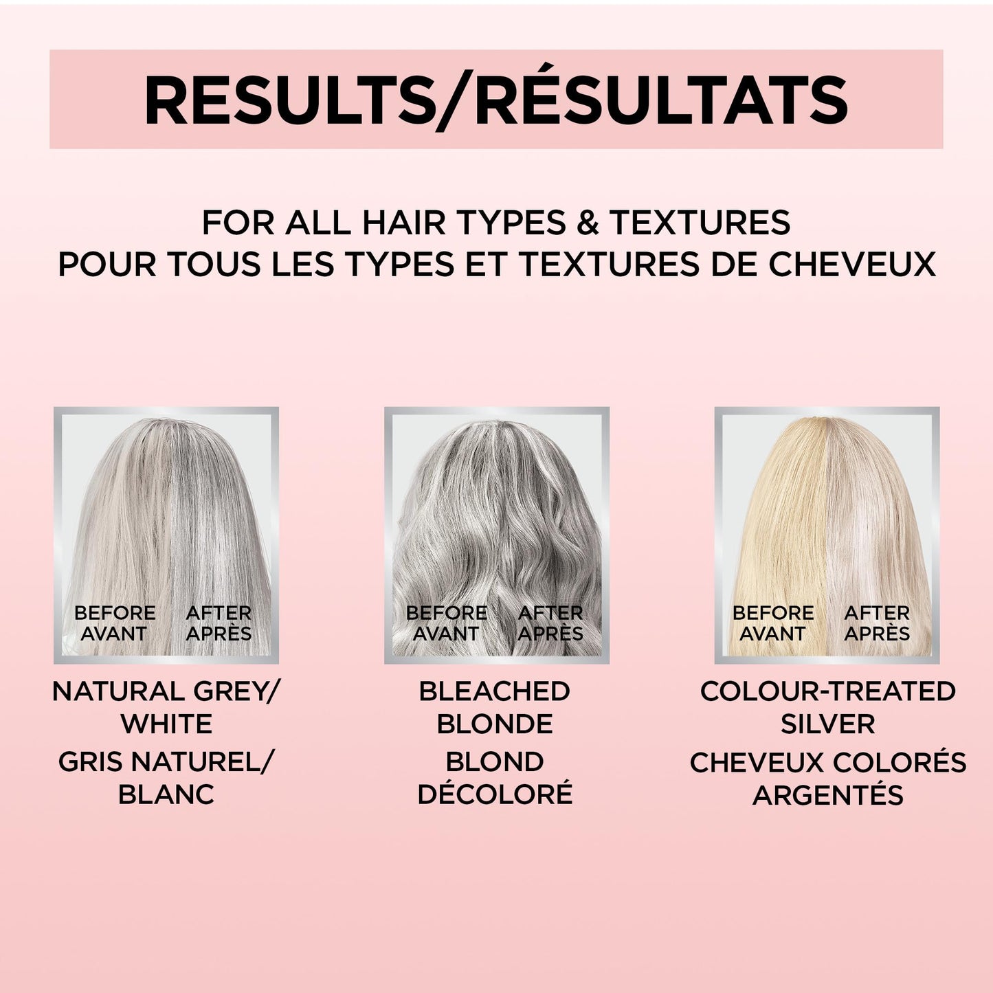 L'Oreal Paris Le Color Gloss One Step In-Shower Toning Hair Gloss, Neutralizes Brass, Conditions & Boosts Shine, Silver, 4 Ounce