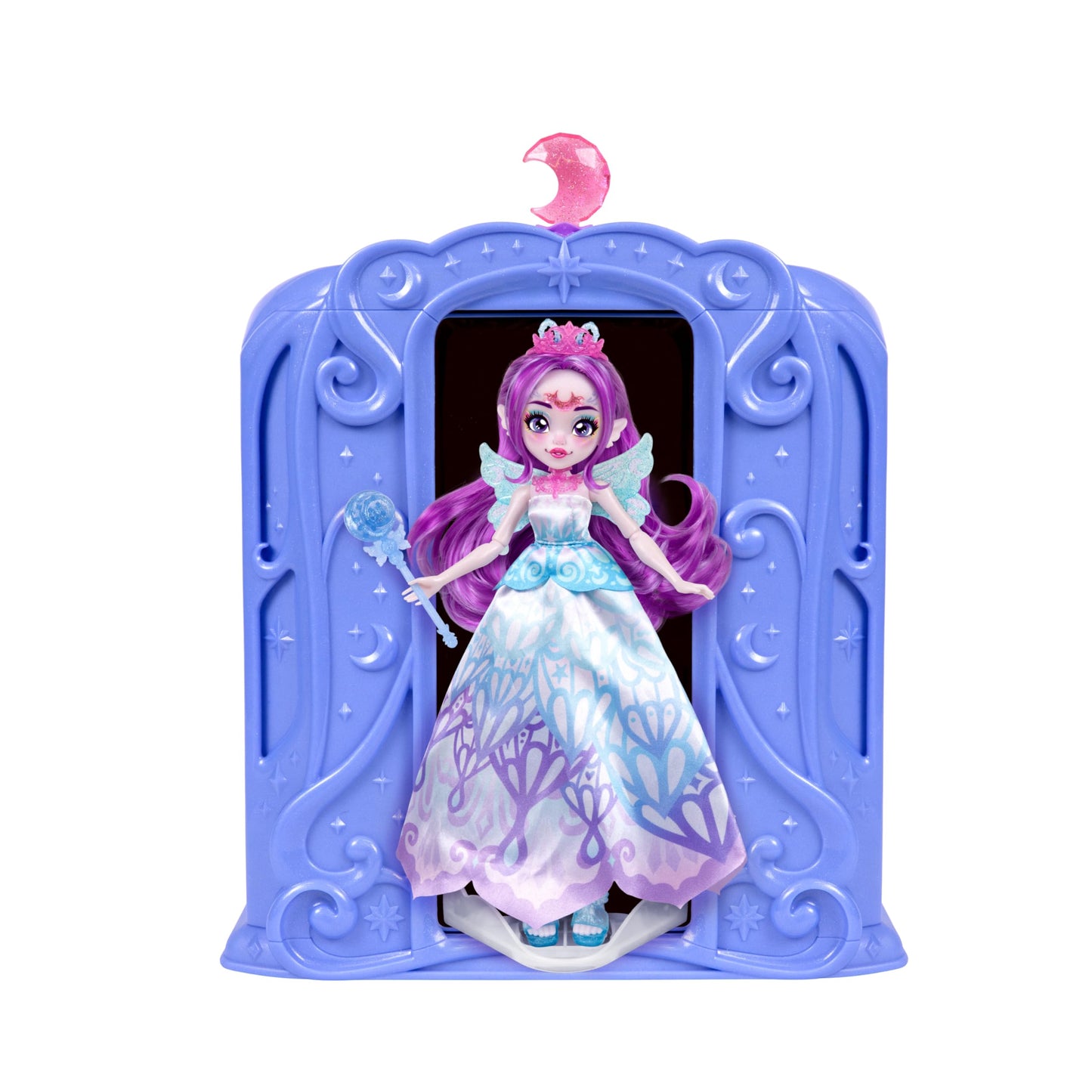 Magic Mixies Pixie Supremes Skylar Deluxe Butterfly Doll, 10.5", 2 Outfits, Magic Potion, 50+ Lights & Sounds – Amazon Exclusive