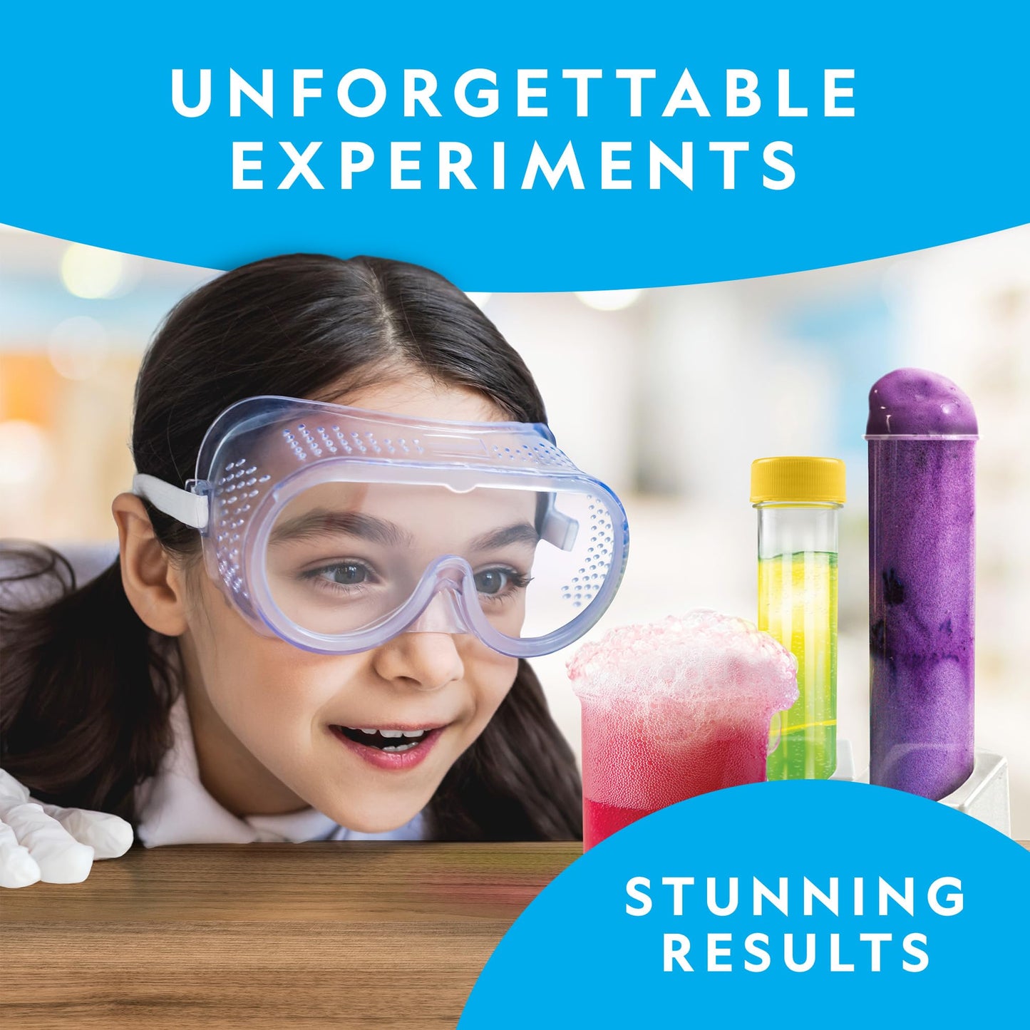 National Geographic Gross Science Kit – 45 Experiments, Brain Dissection, Slime & Creepy STEM Projects for Kids 8-12, Amazon Exclusive