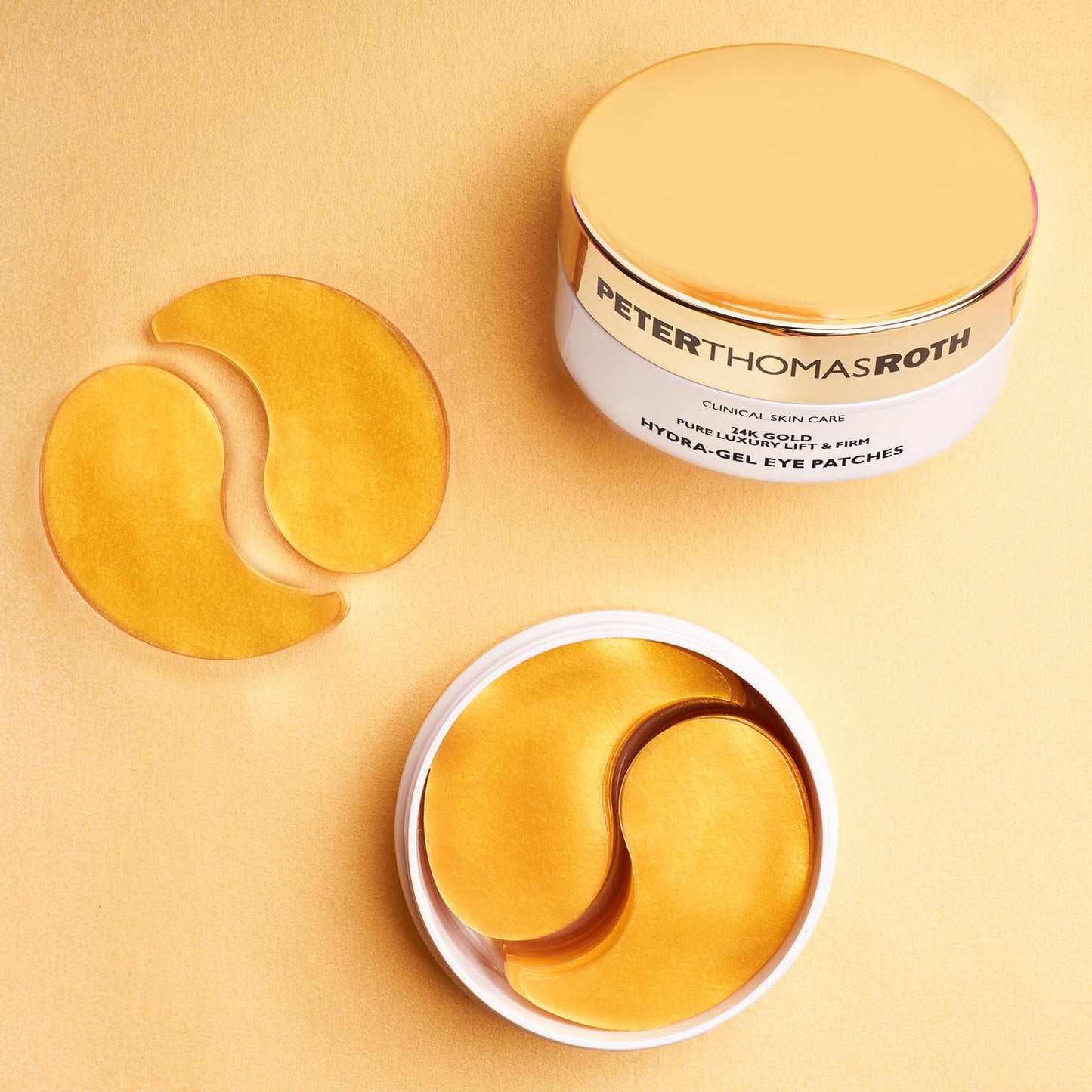 Peter Thomas Roth | 24K Gold Pure Luxury Lift & Firm Hydra-Gel Eye Patches | Anti-Aging Under-Eye Patches, Help Lift and Firm the Look of the Eye Area