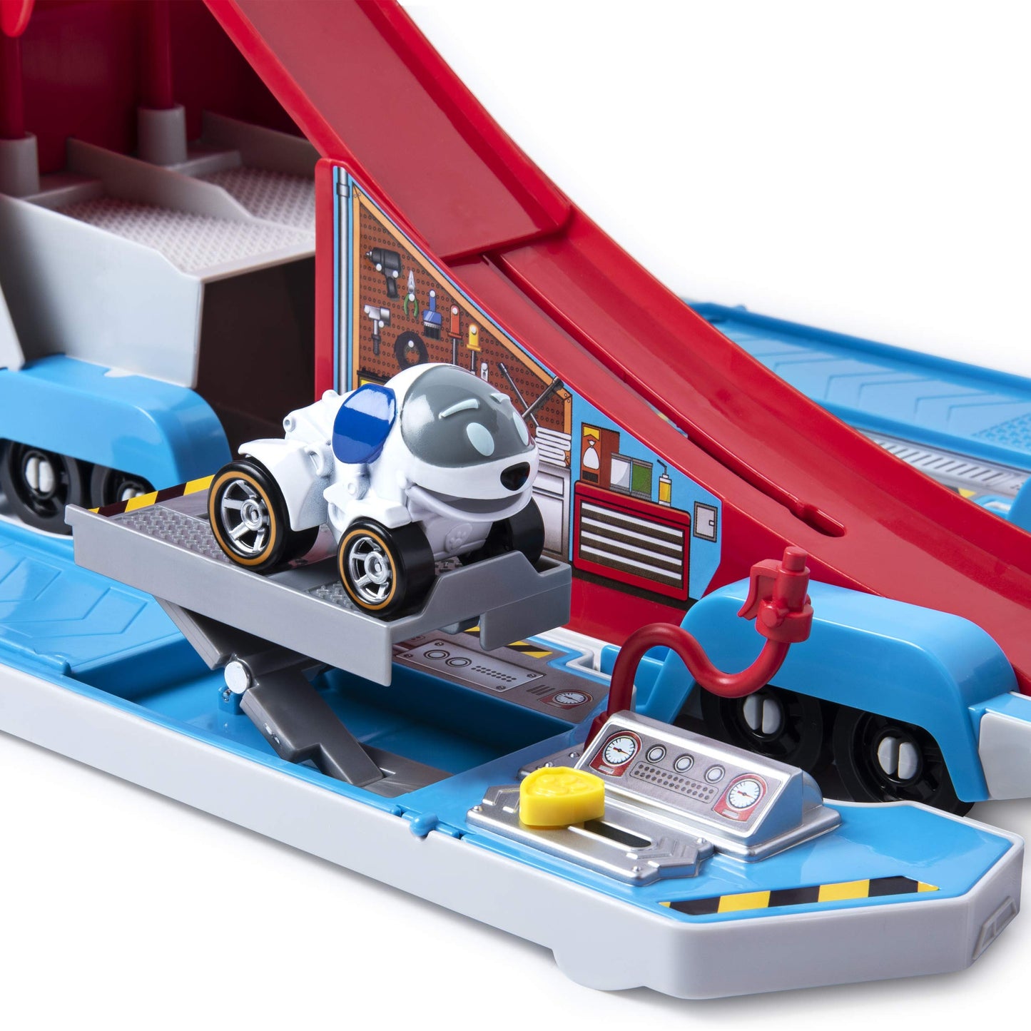 PAW Patrol, Launch’N Haul PAW Patroller, Transforming 2-in-1 Track Set for True Metal Die-Cast Vehicles, Kids Toys for Boys & Girls Ages 3 and Up