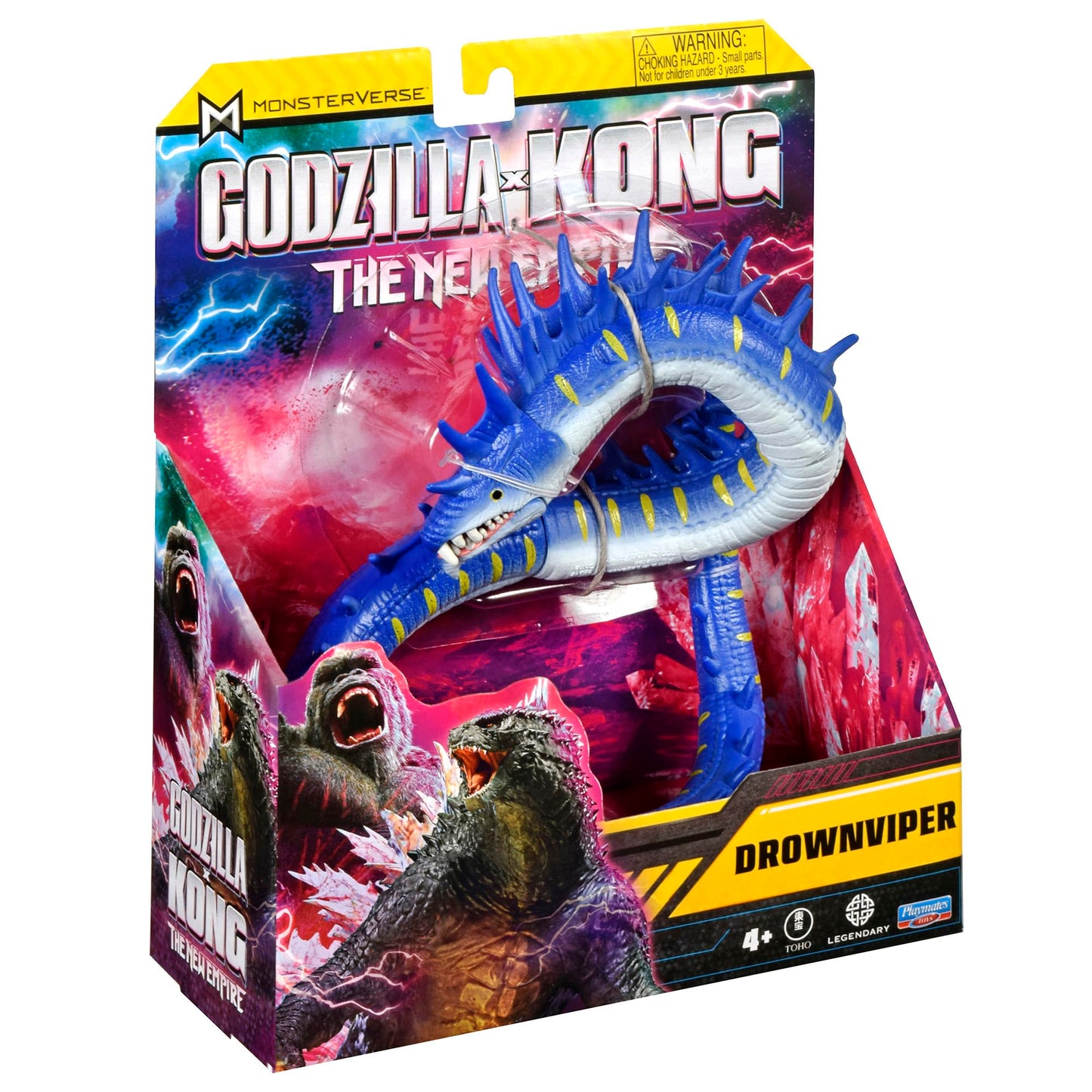 Godzilla x Kong Drownviper Action Figure, Monsterverse, 7 inch, Deluxe