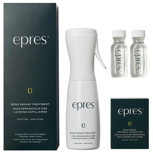 epres Bond Repair Treatment Starter Kit | Revolutionary Bonding System for Damaged Hair | Strengthen, Soften & Restore All Hair Types