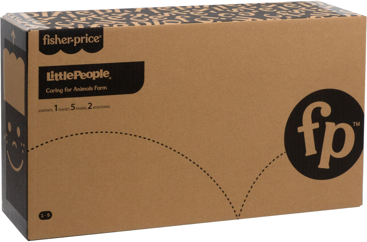 Fisher-Price Little People Farm Playset – Toddler Learning Toy, Caring for Animals, Smart Stages Pretend Play, Ages 1+, Amazon Exclusive