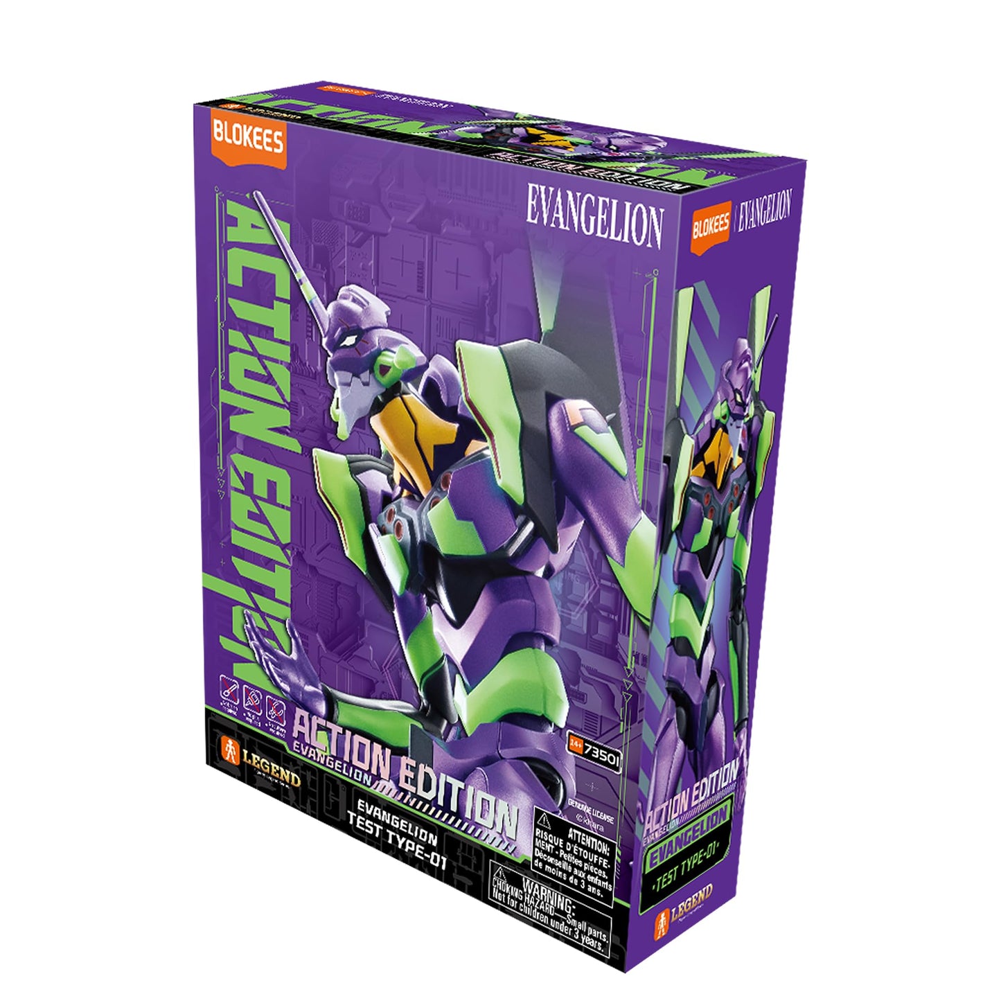 BLOKEES - Ultra Action Edition - Legacy Edition - Evangelion Unit 01 - Build Kit