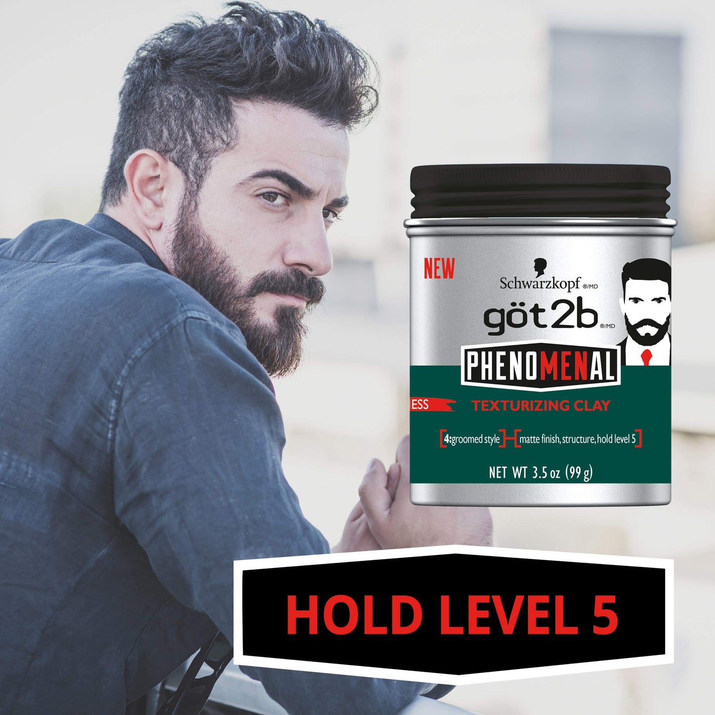 Got2B Phenomenal Texturizing Clay 3.5 Ounce