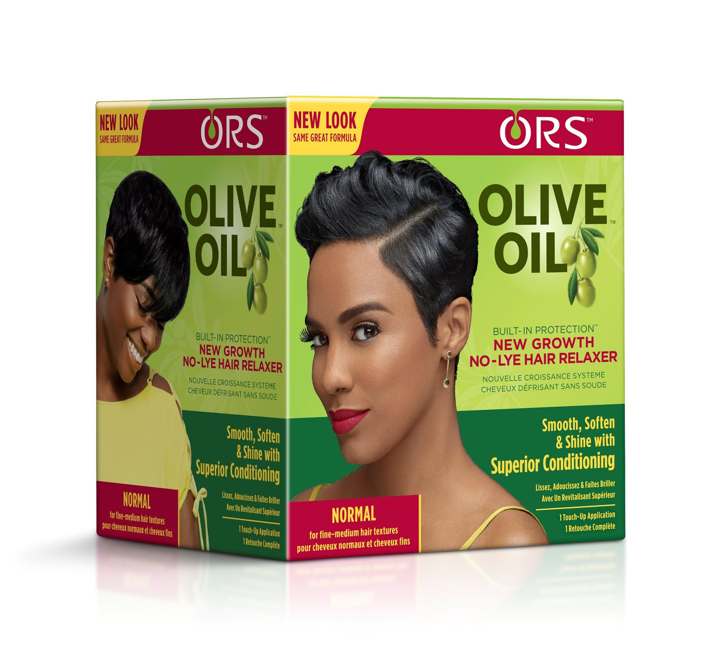 ORS Olive Oil Built In Protection New Growth No-Lye Hair Relaxer Normal Strength
