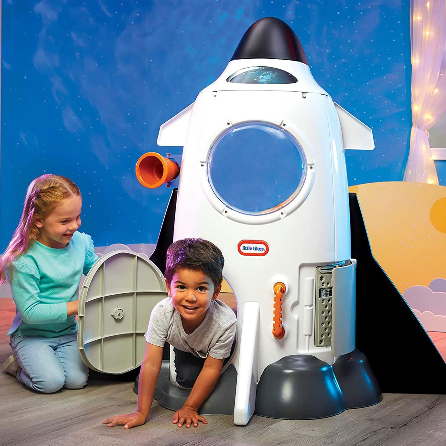 Little Tikes Adventure Rocket Realistic Space Astronaut Pretend Role Play for Kids, Boys, Girls, 2-6 Years Old, 40 x 18 x 18 inches