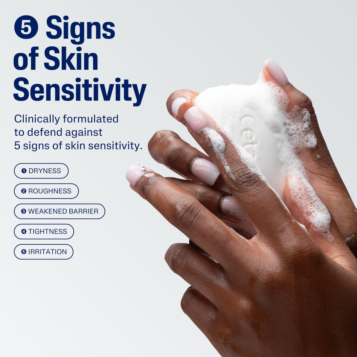 CETAPHIL Gentle Cleansing Bar 4.5oz, Pack of 3 – Nourishing, Non-Comedogenic Bar for Dry & Sensitive Skin, Non-Irritating