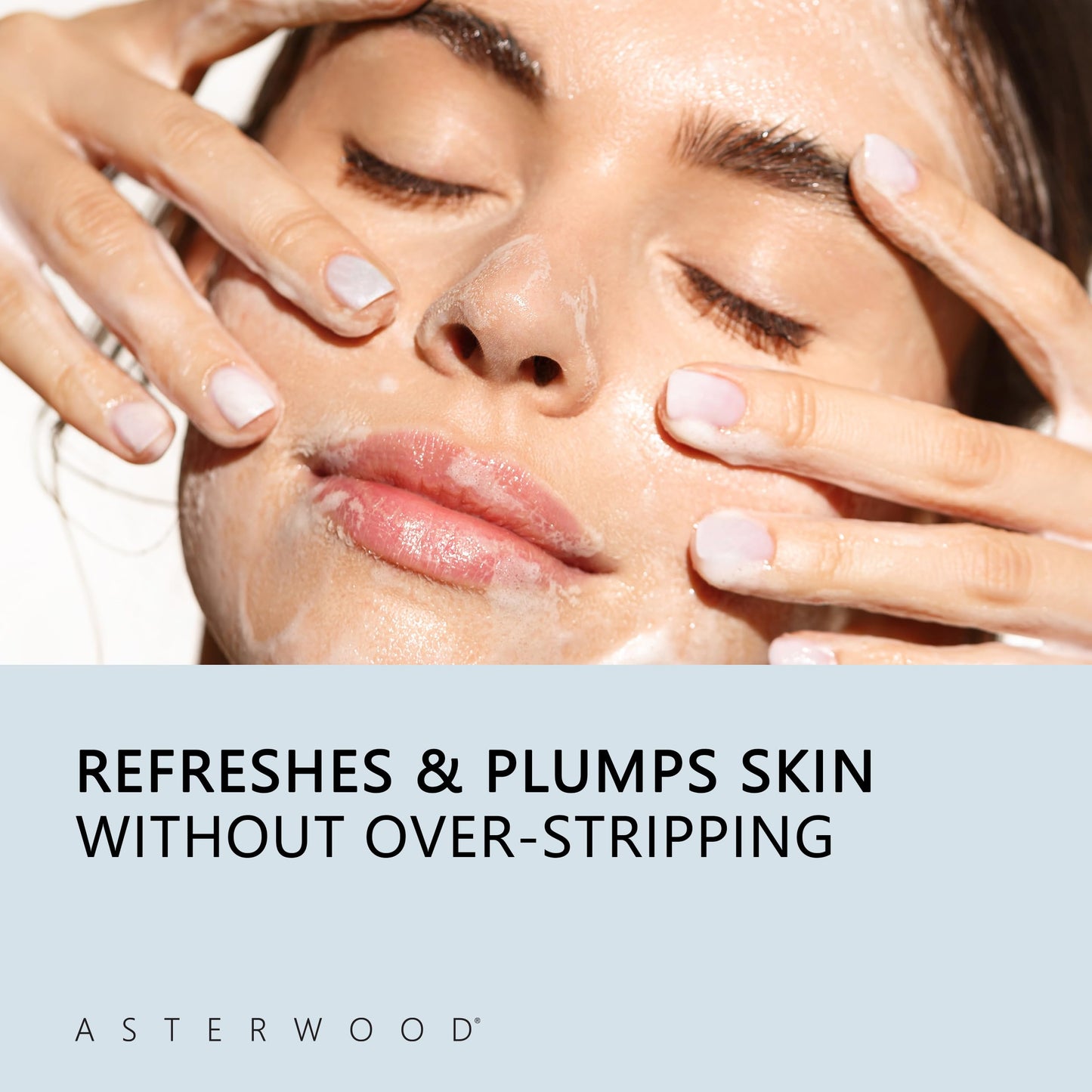 Asterwood Hyaluronic Acid Face Soap - Hydrating, Collagen-Boosting, Plumping & Soothing, Fragrance-Free, Sensitive Skin Friendly, 3.5 oz