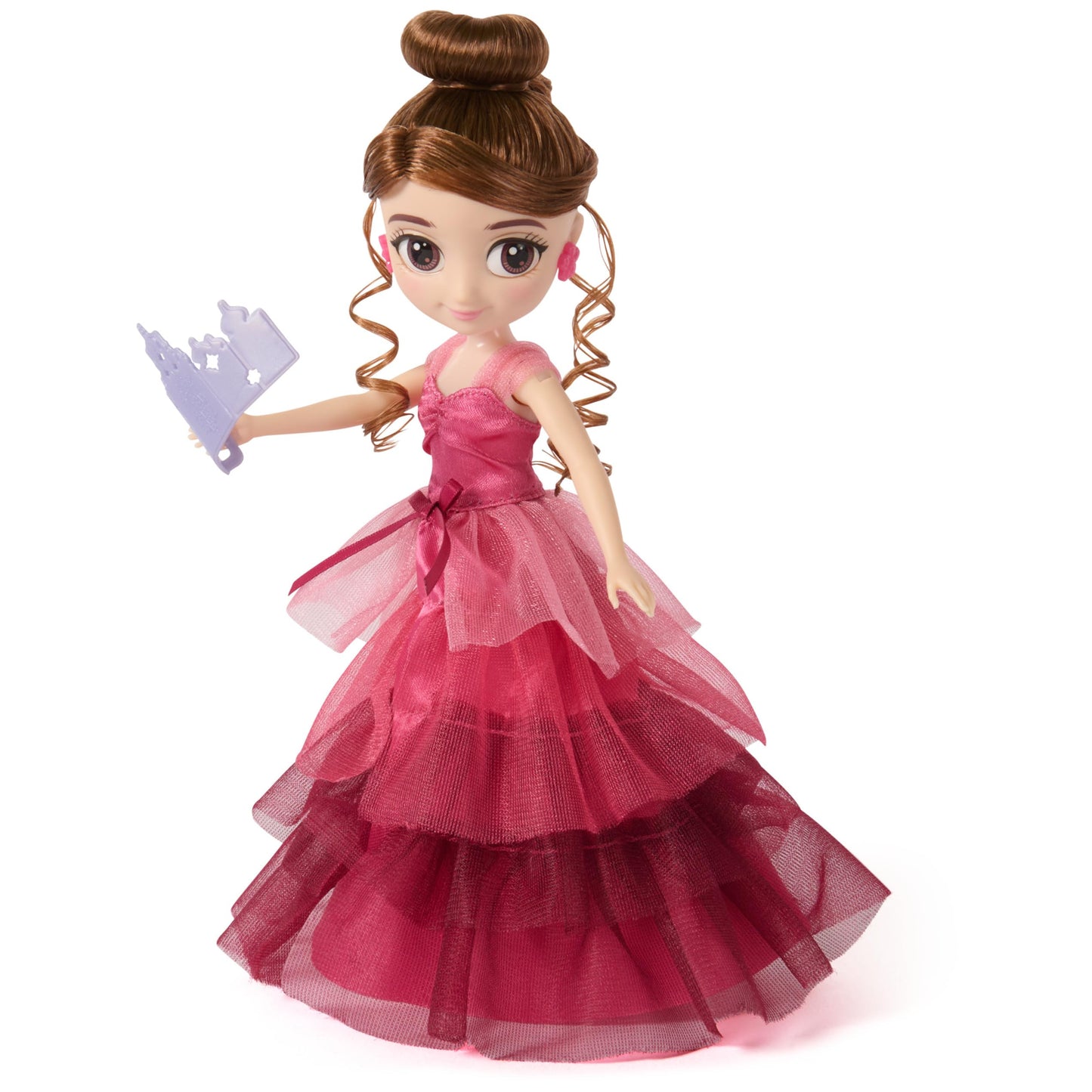 Wizarding World Harry Potter, 8-inch Hermione Granger Doll 9-Piece Yule Ball Gift Set with Doll Accessories, Kids Toys for Ages 6 and up