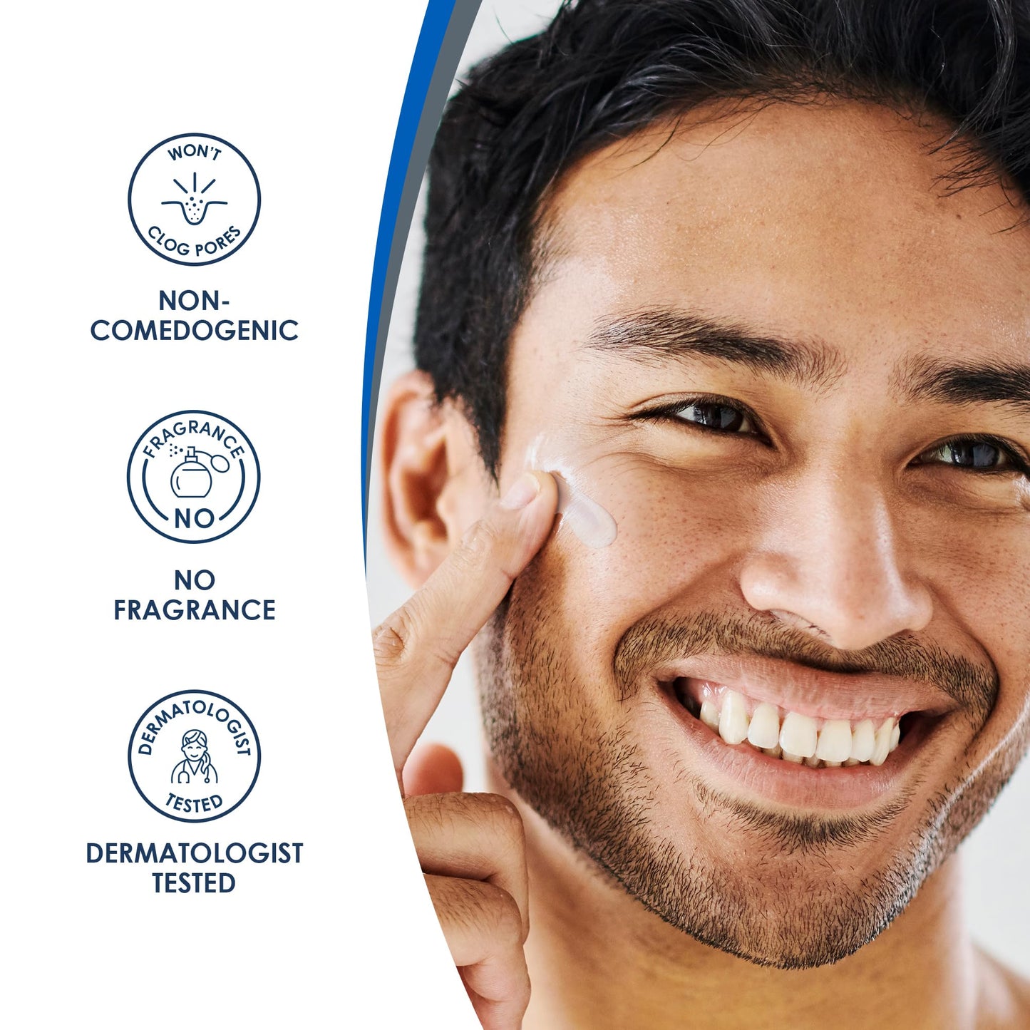 Vanicream Daily Facial Moisturizer with Ceramides & Hyaluronic Acid for Sensitive Skin – 3 fl oz, Irritant-Free, Pack of 1