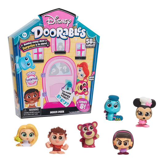 Disney Doorables Multi Peek Series 8 – Collectible Scented Figures, Easter Basket Stuffers, Kids Toys Ages 5+, Gifts by Just Play