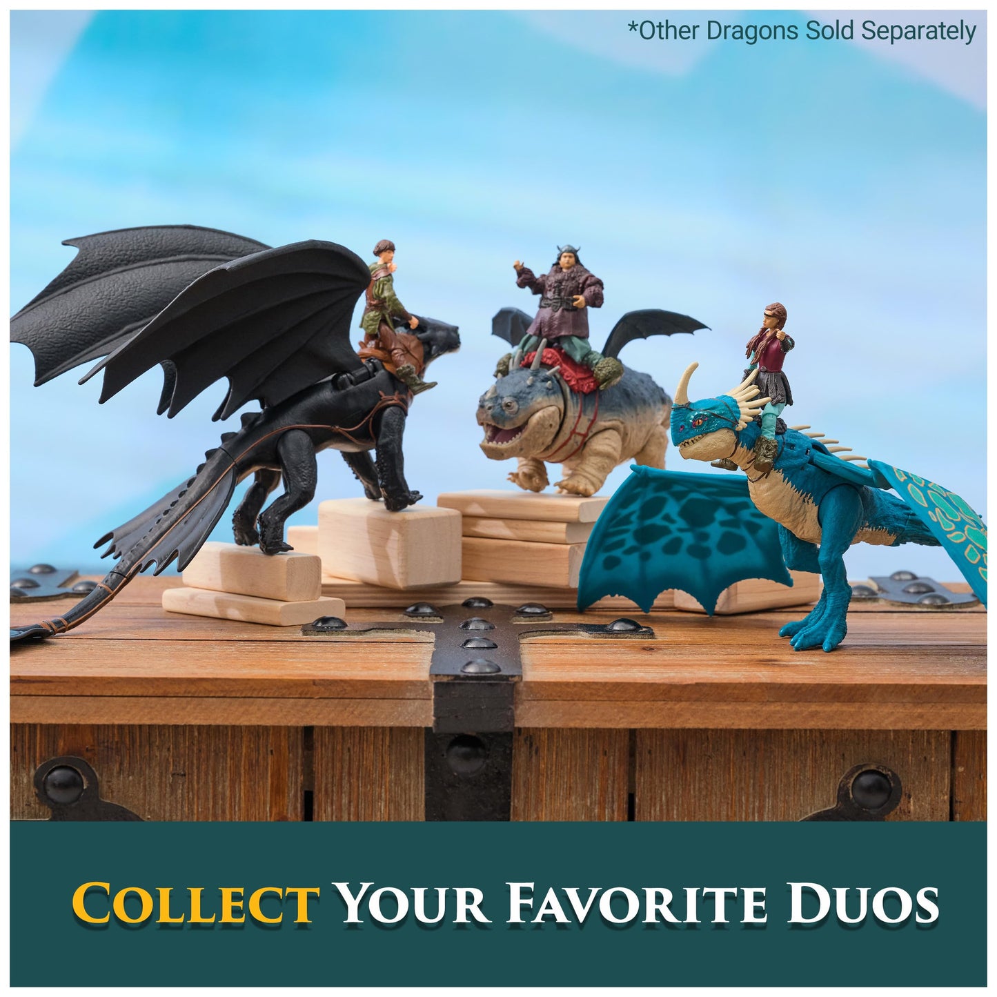 Dreamworks Dragons, How to Train Your Dragon, Deadly Nadder & Astrid, Viking Duo Action Figures, Kids Toys for Boys Ages 4 and up