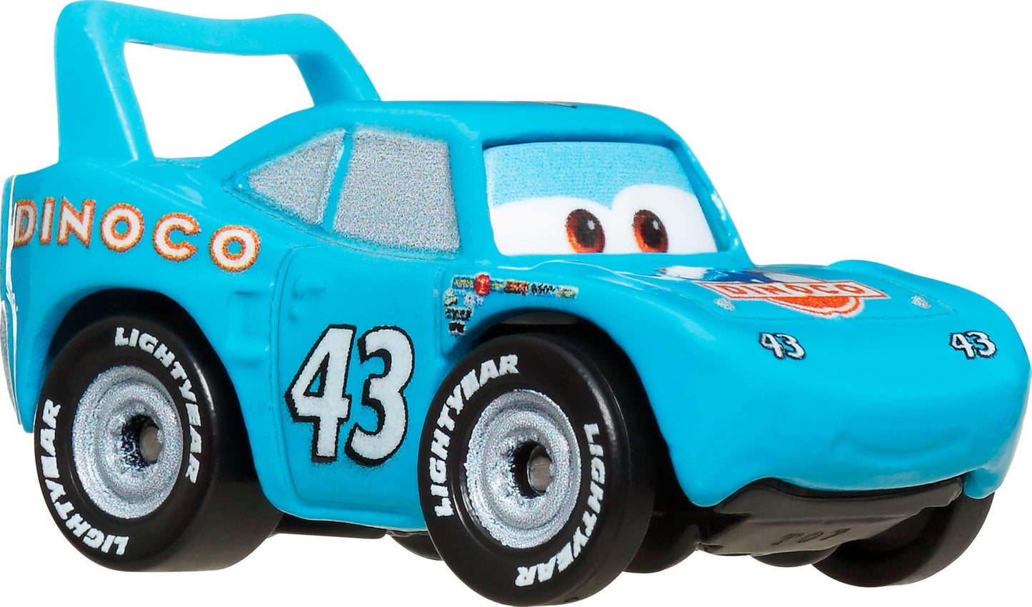 Mattel Disney Pixar Cars Toy Vehicles 10-Pack, Set of 10 Mini Racers of Favorite Characters from The First Cars Movie (Styles May Vary)