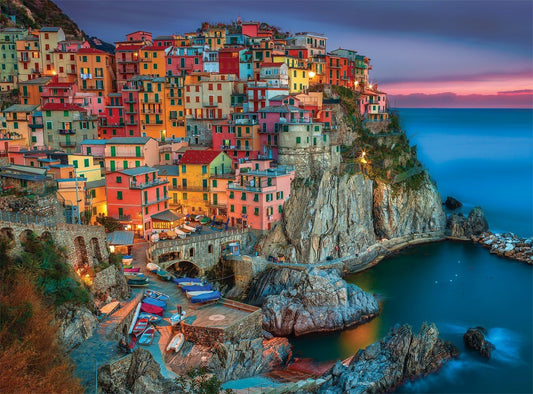 Buffalo Games Peter Stewart Cinque Terre 1000 Piece Jigsaw Puzzle for Adults – Challenging Puzzle for Game Nights, 26.75" x 19.75"
