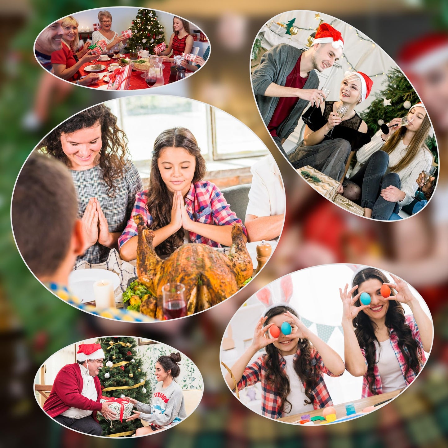 Ajabavbd 30 Pcs Little Jesus Figures, Action Figurines for Easter Egg Stuffers, Christian Gifts, Christmas & Hide-and-Seek Fun