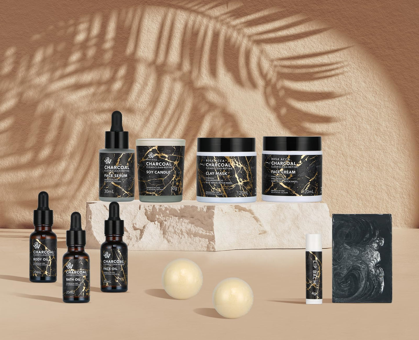 28-Piece Skin Care & Body Set for Women & Men – Face Cream, Bath Oil, Candle, Hyaluronic Serum, Perfect Birthday & Christmas Gift