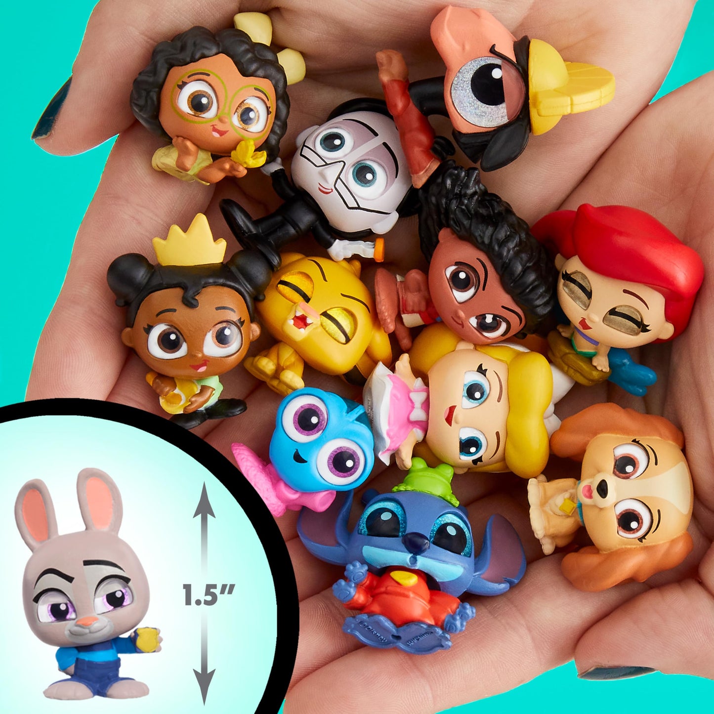 Just Play Disney Doorables Remember When Lil’ Moments Collection Peek, Collectible mini Toy Figurines, Kids Toys for Ages 5 Up