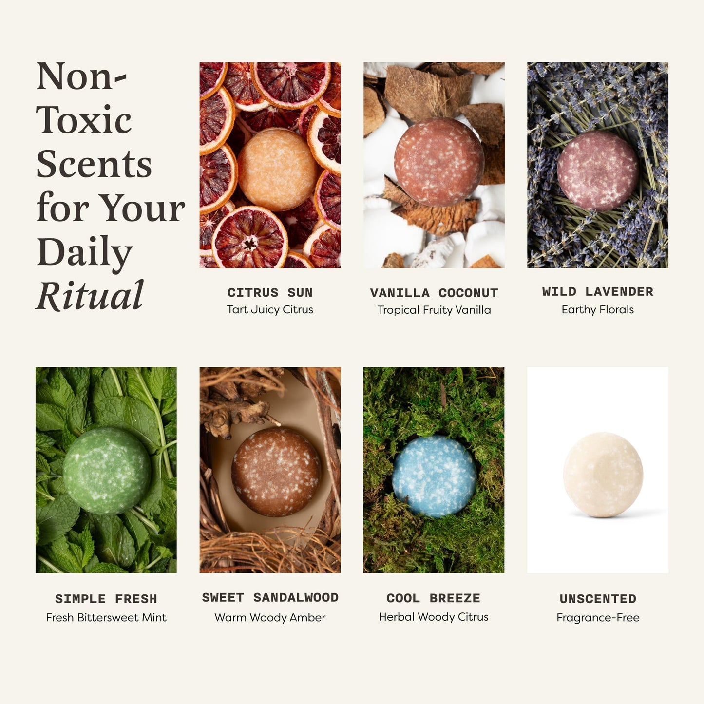 The Earthling Co. Shampoo & Conditioner Bar Set – Strengthen, Volumize & Promote Hair Growth – Natural, Sulfate & Paraben-Free for Dry Hair (Citrus Sun)