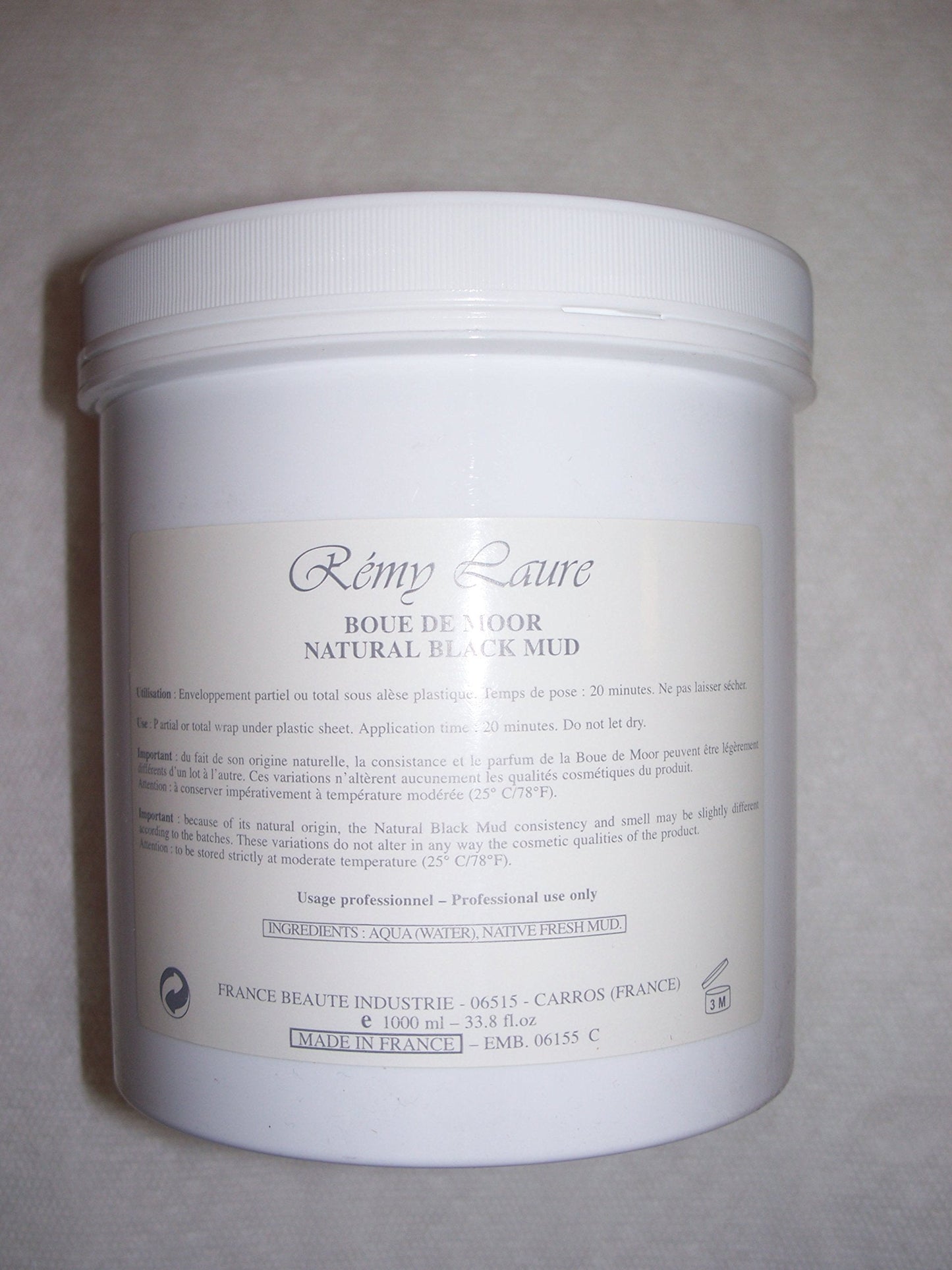 Remy Laure Natural Black Mud 1000ml Pro