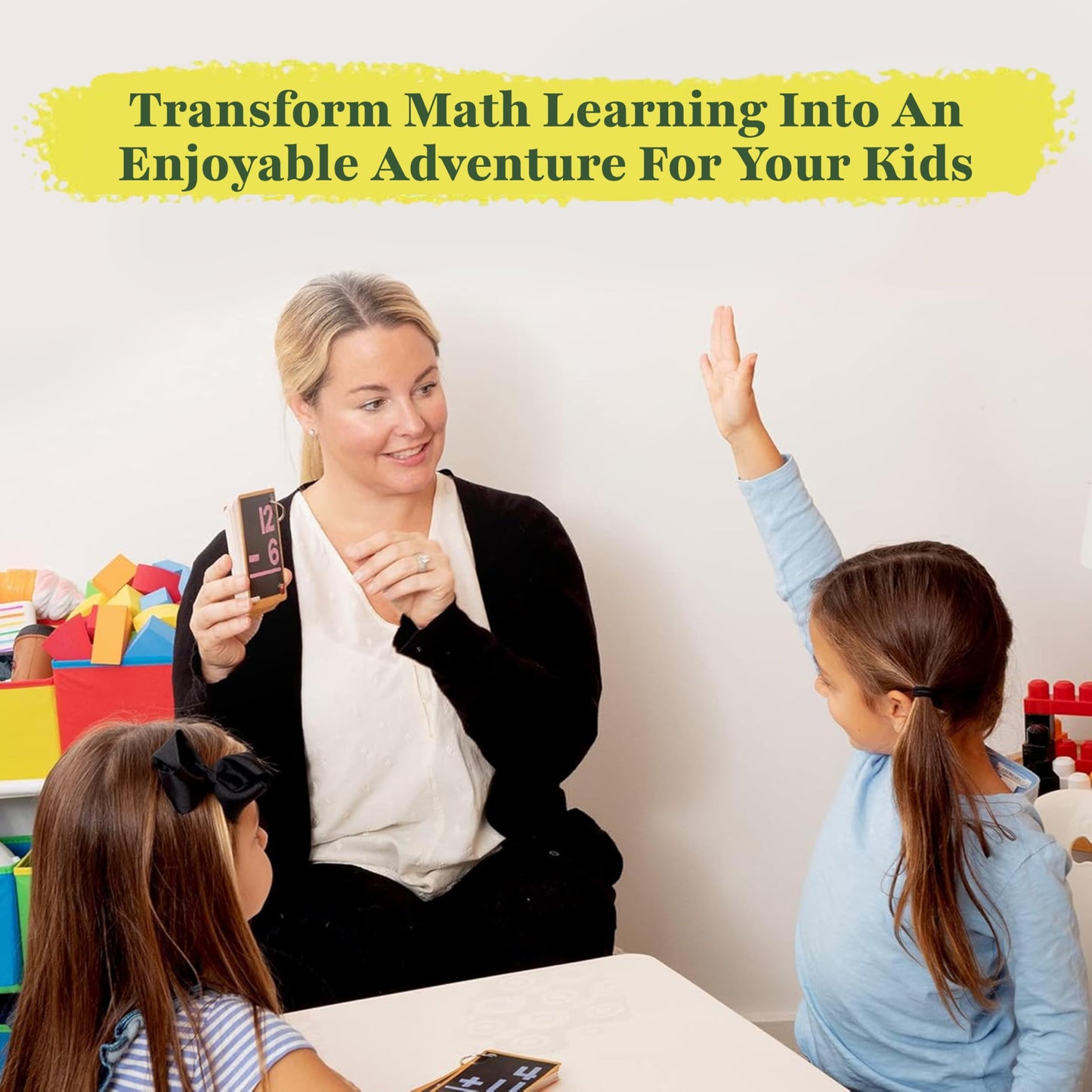 Star Right Math Flash Cards Set of 4 – Addition, Subtraction, Multiplication & Division, 208 Cards with 4 Rings for Kids 6+ (1st-4th Grade)