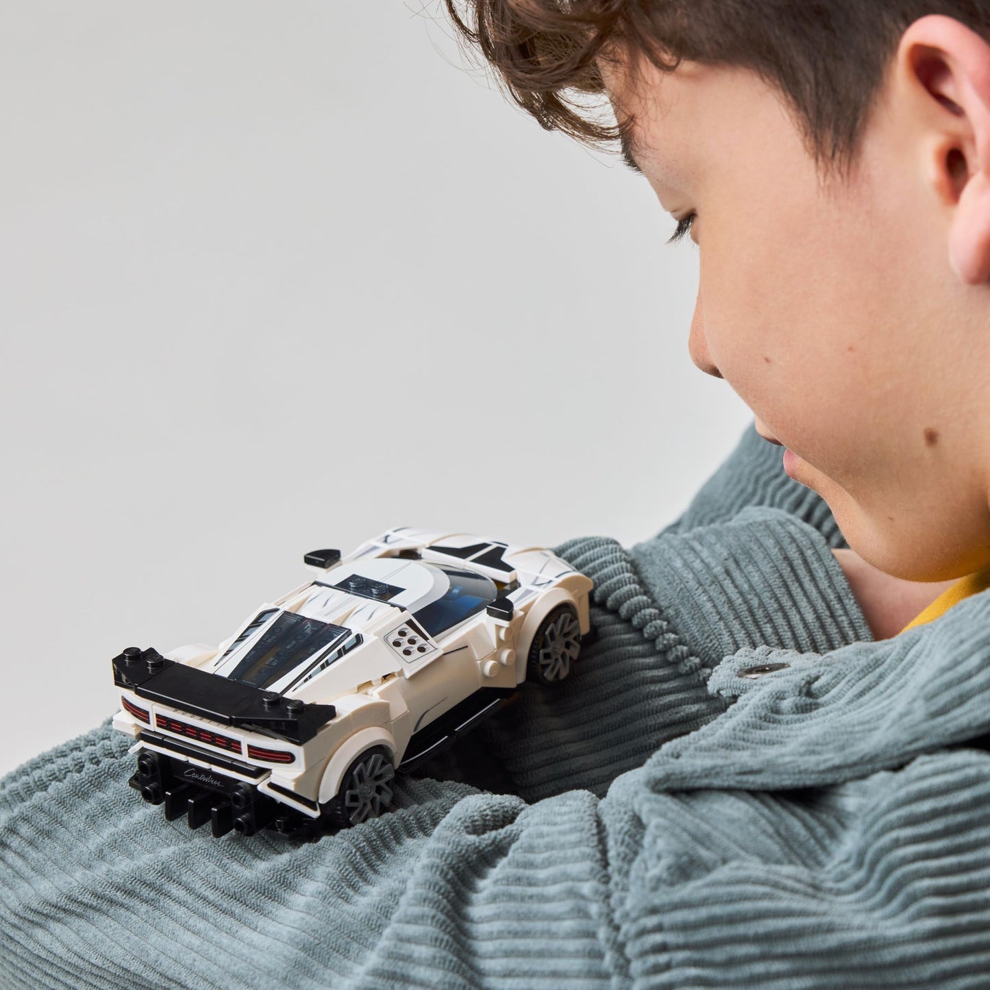 LEGO Speed Champions Bugatti Centodieci Toy Car Kit for Kids 9+ – Buildable Italian Hypercar for Racing Fans, Birthday Gift, 77240