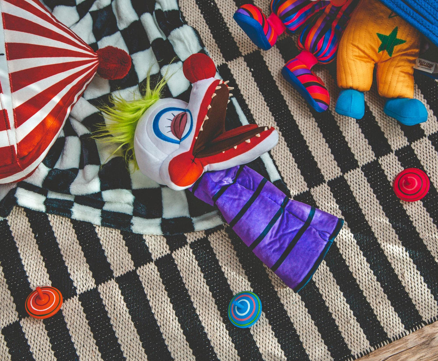 Killer Klowns from Outer Space Baby Klown 14" Plush Hand Puppet – Large Soft Stuffed Toy | 80s Horror Movie Collectible