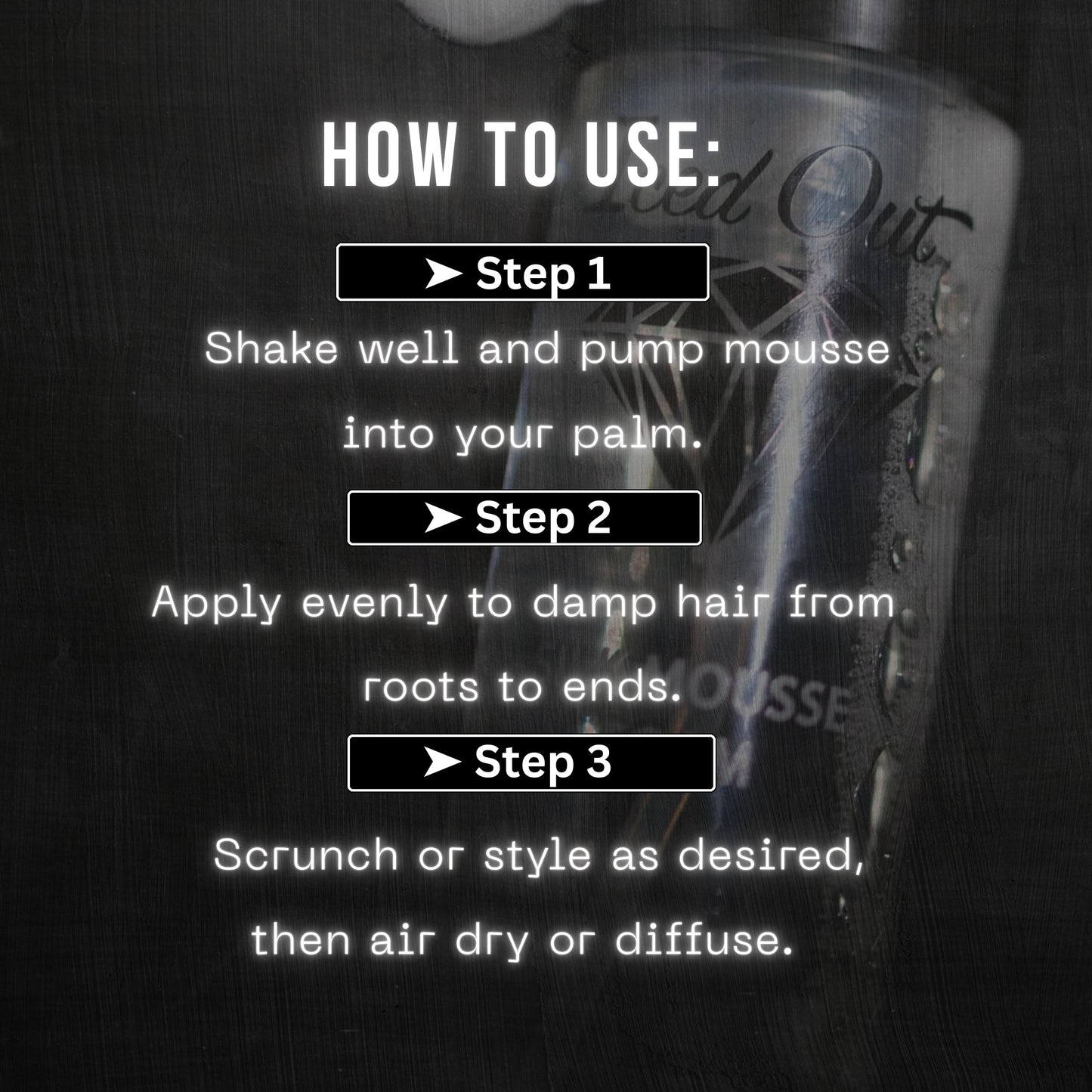 Iced Out Silk Mousse Foam – Volumizing & Curl Enhancing Hair Mousse for Men & Women, Frizz Control, Shine Boost, Long-Lasting Hold, 7.10 fl oz