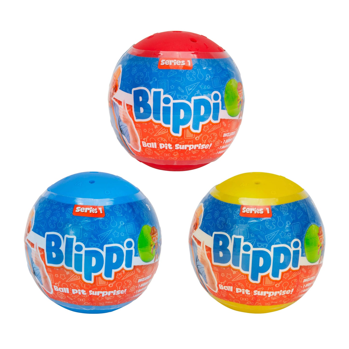 Blippi Ball Pit Surprise 3 Pack