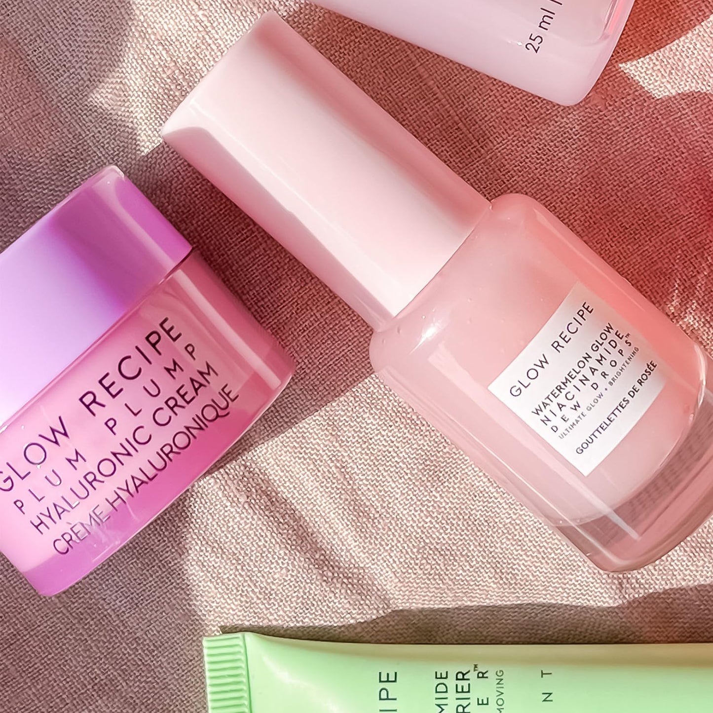 Glow Recipe Fruit Babies Skincare Kit – 5-Piece Gift Set with Cleanser, Toner, Eye Cream, Moisturizer & Dew Drops for Glowing, Hydrated Skin