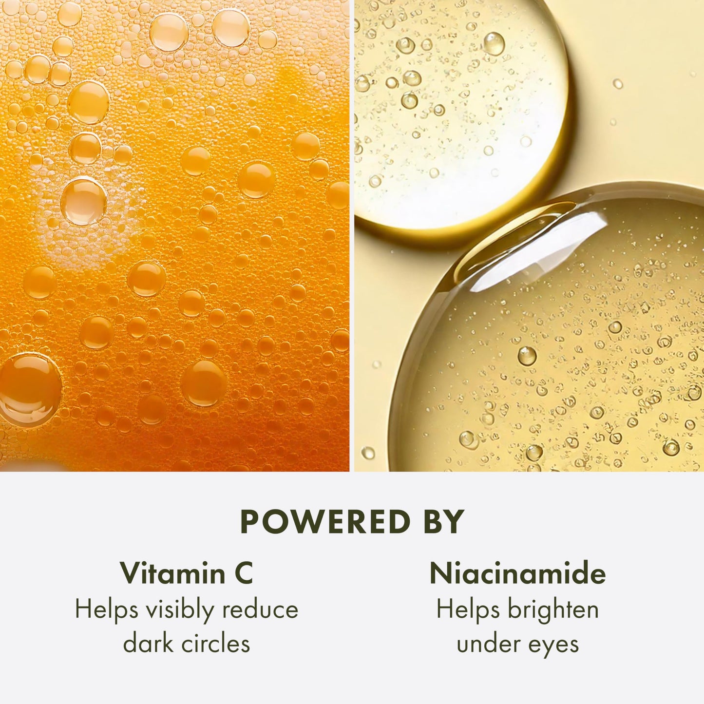 Origins GinZing Brightening Eye Cream with Vitamin C & Niacinamide| Visibly Reduces Dark Circles, Cool, 0.5 Fl Oz