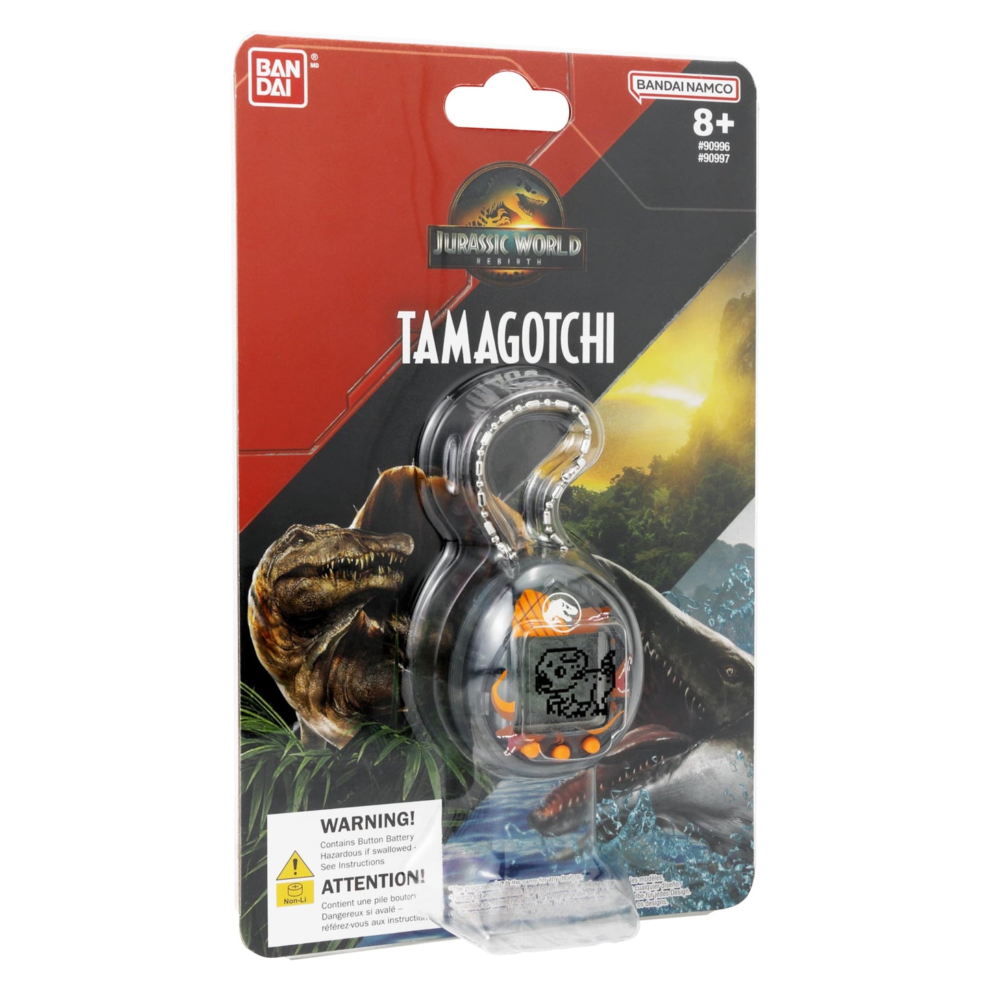 Tamagotchi Nano x Jurassic World Rebirth - Spinosaurus