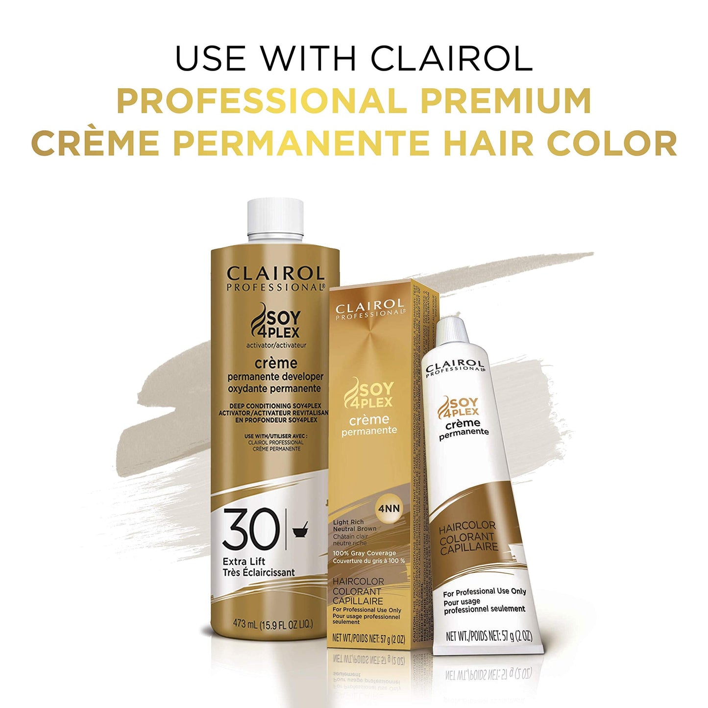 Clairol Professional Crème Permanente 20 volume Hair Developer, 16 oz. - Packaging May Vary