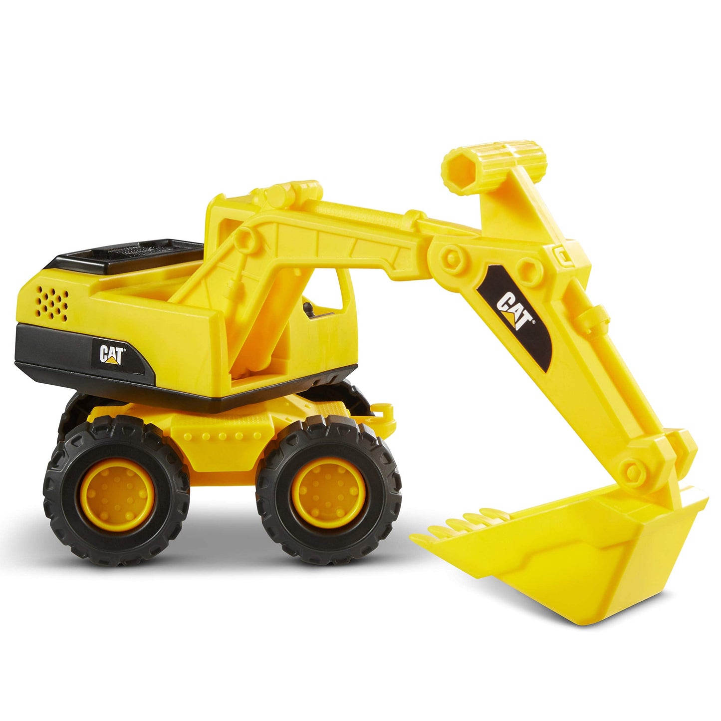 CAT Construction 15" Excavator Toy for Kids – Super-Sized Outdoor Vehicle with Real Working & Articulated Parts, Ages 3+